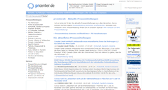 Desktop Screenshot of prcenter.de